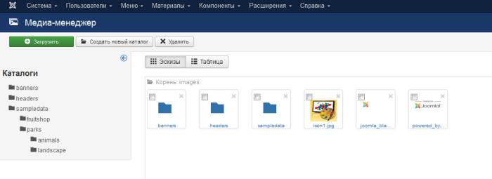 Joomla как загрузить файл на сайт