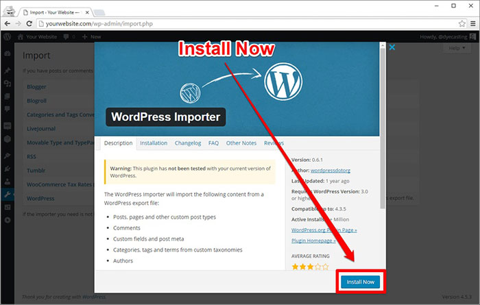 Установка и настройка новой WooCommerce темы для WordPress