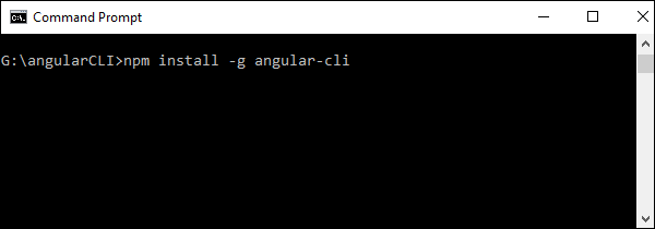 Angular 2 — CLI