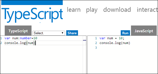 TypeScript install – Установка среды