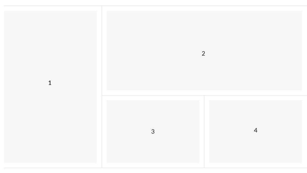 Методы создания газетного макета с помощью CSS-сетки и границ между элементами